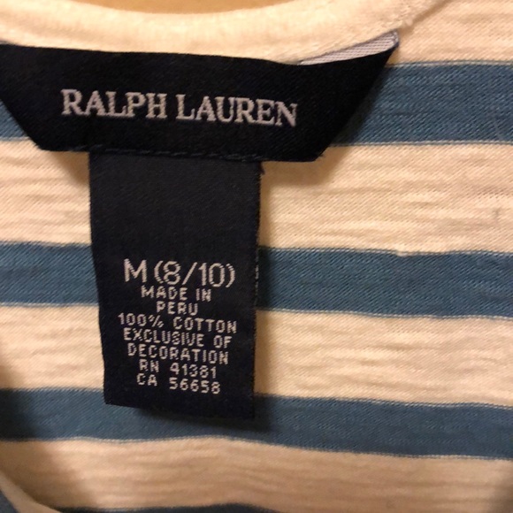 Polo great condition girls striped dress - Picture 4 of 5